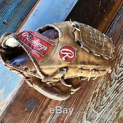 Vintage Rawlings USA Pro 1000b Heart Of The Hide Baseball Glove Mitt Nice