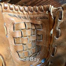 Vintage Rawlings USA Pro 1000b Heart Of The Hide Baseball Glove Mitt Nice