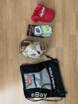 Your Kid Will Love This! Rawlings Heart Of The Hide Baseball Glove + Sec Balls